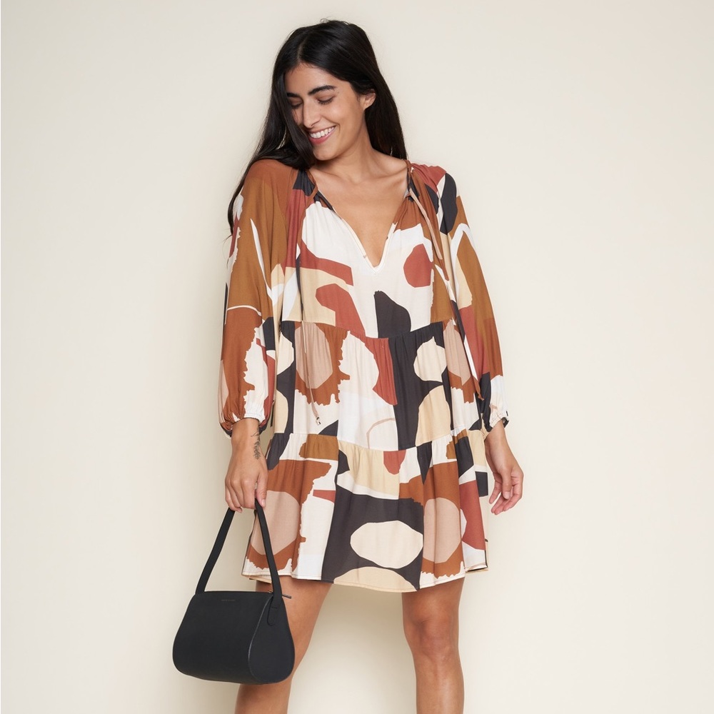 Whimsy + Row phoenix dress in abstract